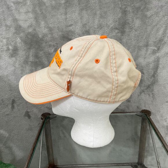 Tennessee Volunteers Vols Hat Cap Drew Pearson adj. Strap back Tan/ Orange - Picture 2 of 6